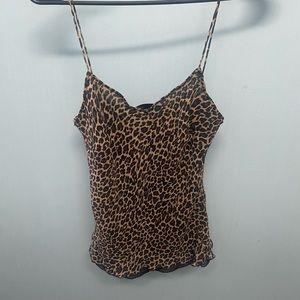 Express Cheetah Print Tank